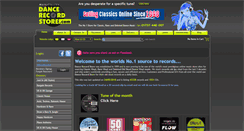 Desktop Screenshot of dancerecordstore.com